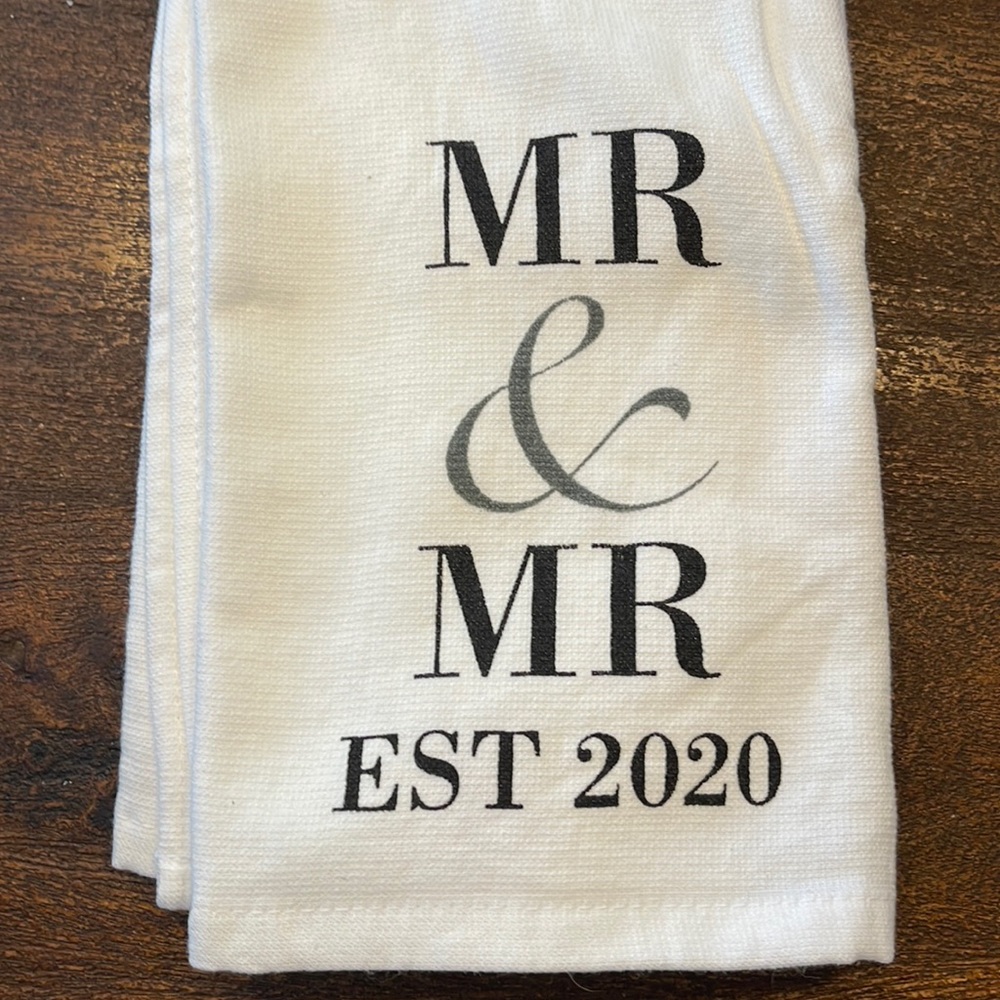 Mr. & Mr. Kitchen Towels est 2020
